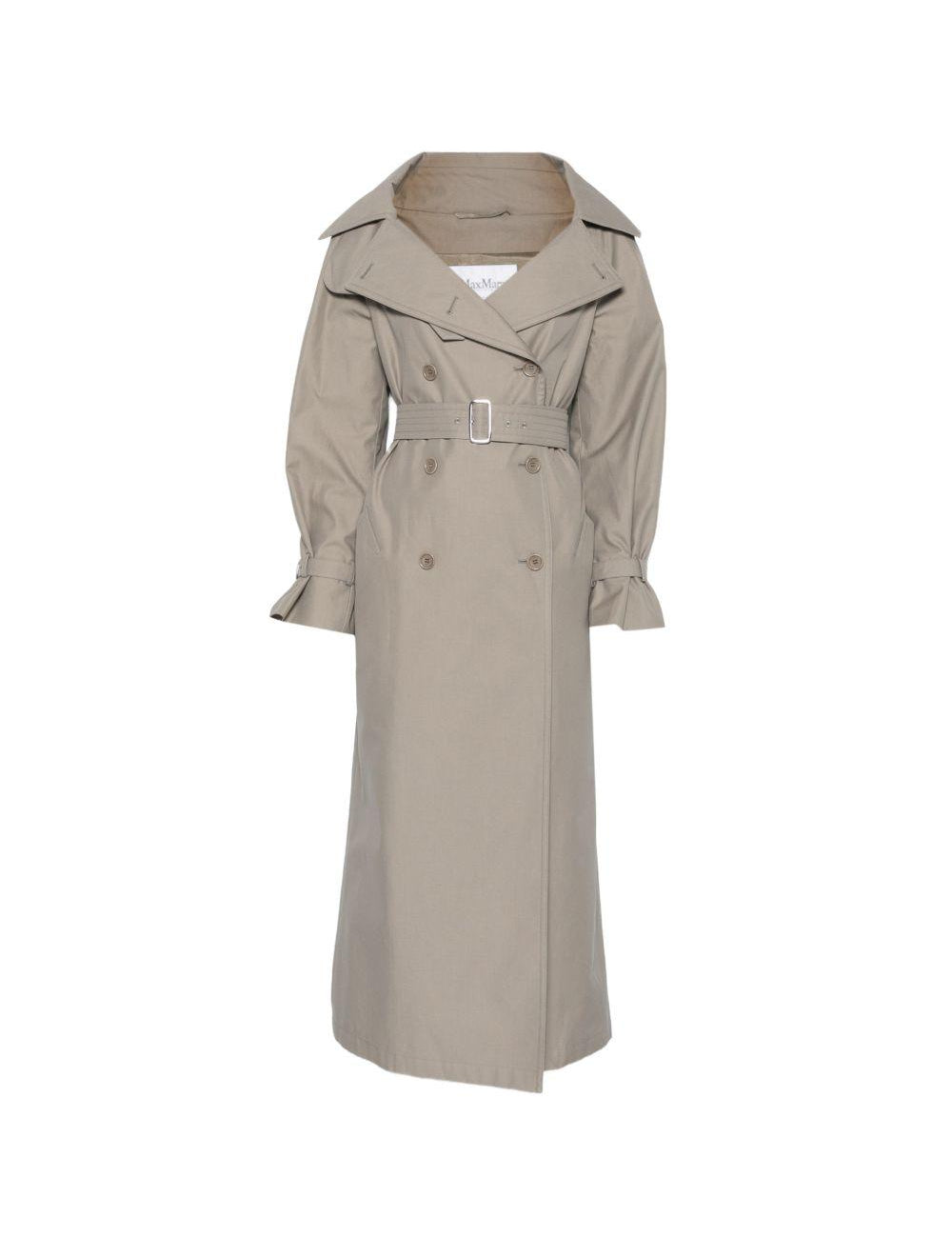 Trench pancia in grigio Maxmara - donna 