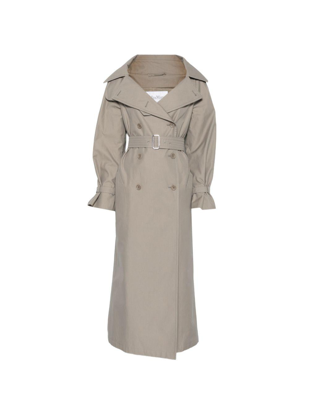 Trench pancia in grigio Maxmara - donna 