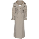 Trench pancia in grigio Maxmara - donna 