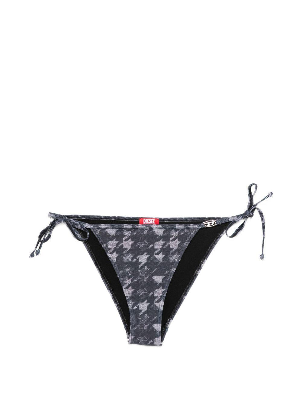 Slip bikini con lacci laterali brigittes-dnm in nero Diesel - donna 