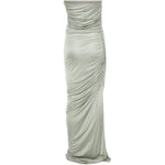 Abito lungo edfu in verde salvia Rick Owens Lilies - donna 