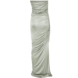 Abito lungo edfu in verde salvia Rick Owens Lilies - donna 