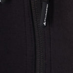 Felpa con cappuccio crop in nero Adidas by stella mc cartney - donna 