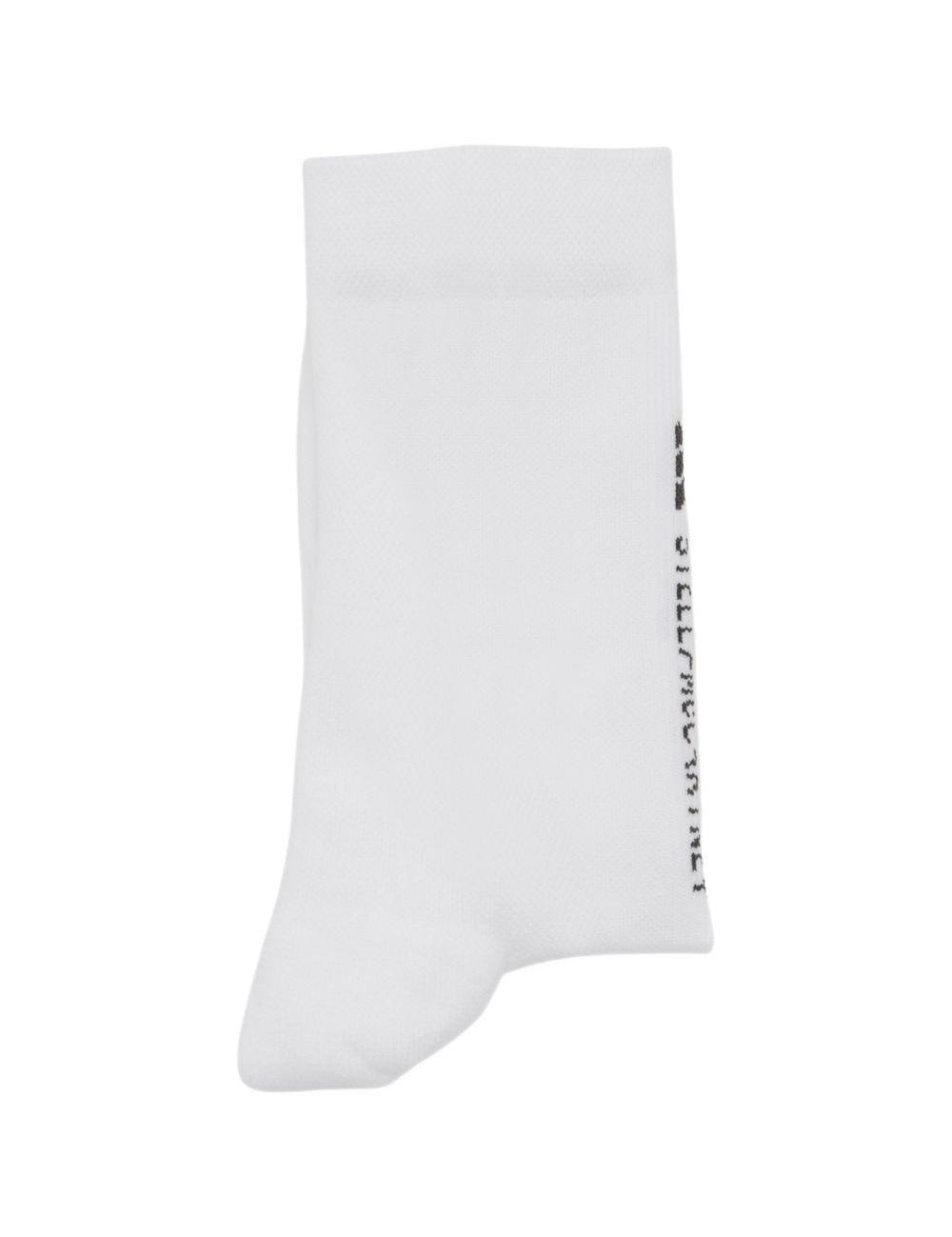Calzini con logo in bianco Adidas by Stella Mc Cartney - donna 