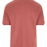 Polo con logo in rosa Brunello cucinelli - uomo 