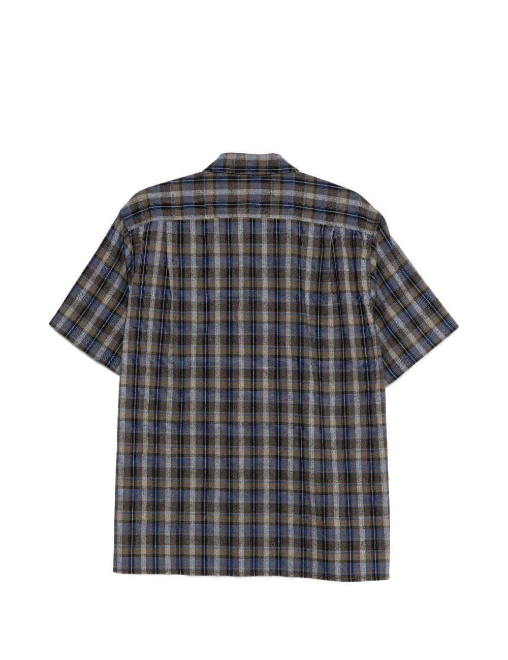 Camicia a quadri in marrone Erl - unisex 