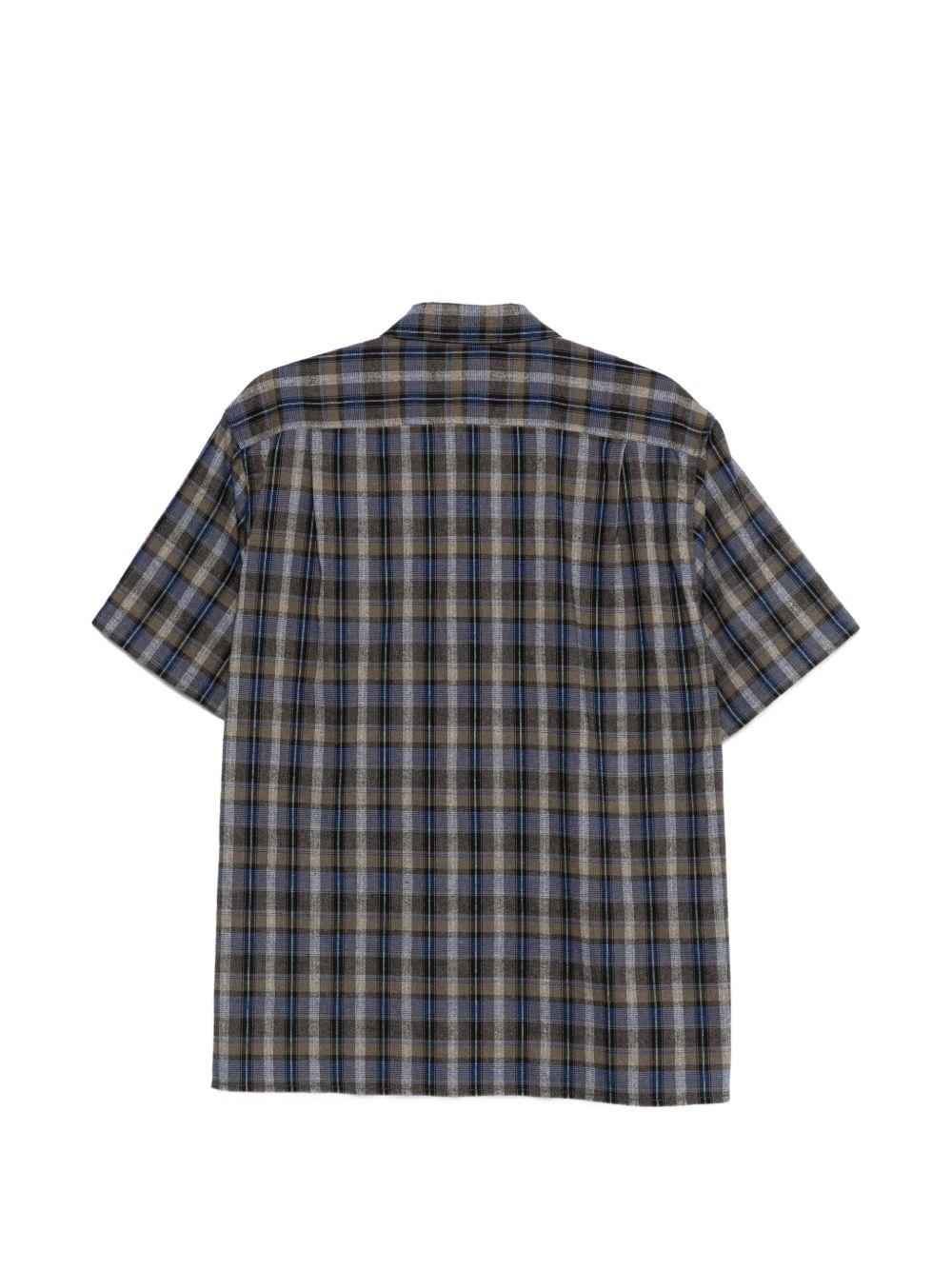 Camicia a quadri in marrone Erl - unisex 