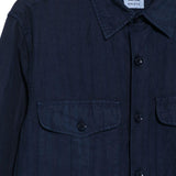Camicia con tasca con patta in blu Aspesi - uomo 