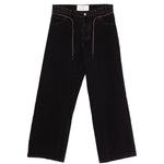 Jeans con coulisse in nero Song for the mute - uomo 