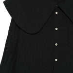 Camicia con colletto oversize in nero Comme des garcons comme des garcons  - donna 
