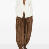 Camicia a pieghe in bianco Issey miyake  - donna 