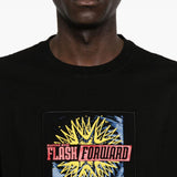 T-shirt con stampa grafica in nero Martine rose - uomo 