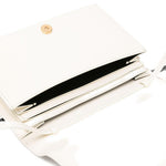 Borsa a spalla file in bianco Jil sander - donna 