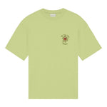 T-shirt con stampa in verde Drole de monsieur - uomo 