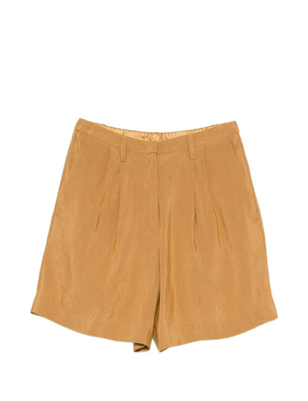 Pantaloncini sartoriali  in marrone Forte forte - donna 
