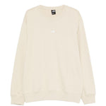 Felpa con logo in beige The north face - uomo 