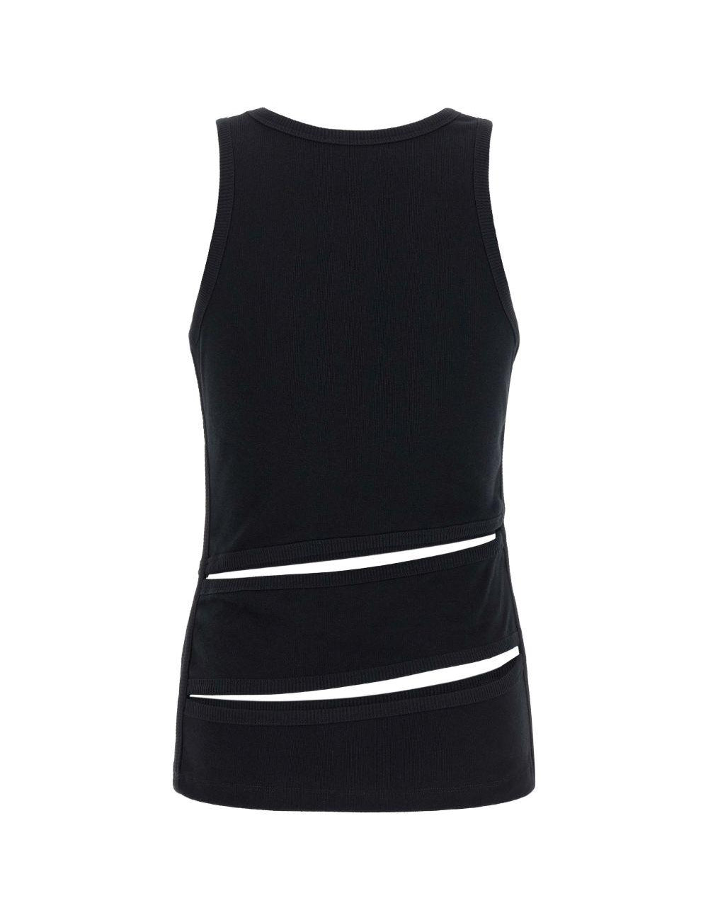 Canotta Spiral in nero Coperni - donna 