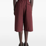Bermuda con coulisse in borgogna LEMAIRE  - donna 