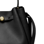 Borsa a mano romy in nero tory burch - donna 