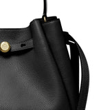 Borsa a mano romy in nero tory burch - donna 
