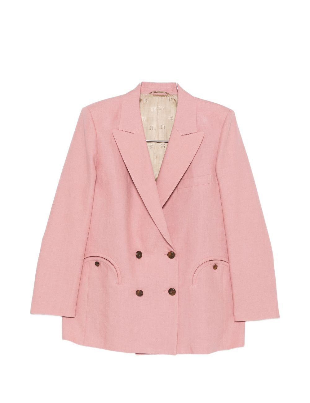 Blazer doppiopetto in rosa Blazé milano - donna 