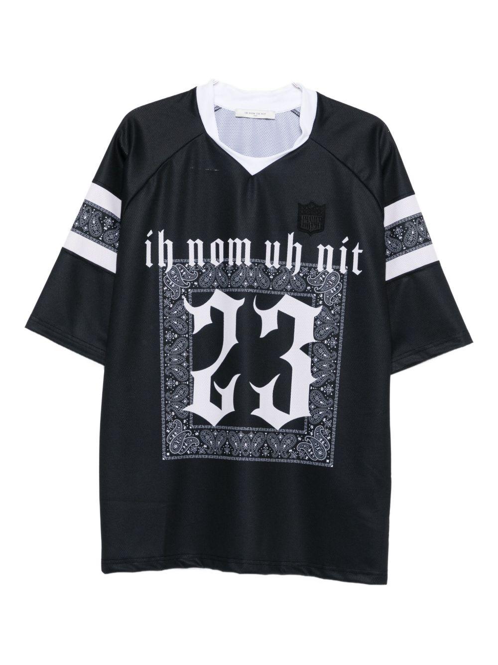 T-shirt con logo in nero Ih nom uh nit - uomo 