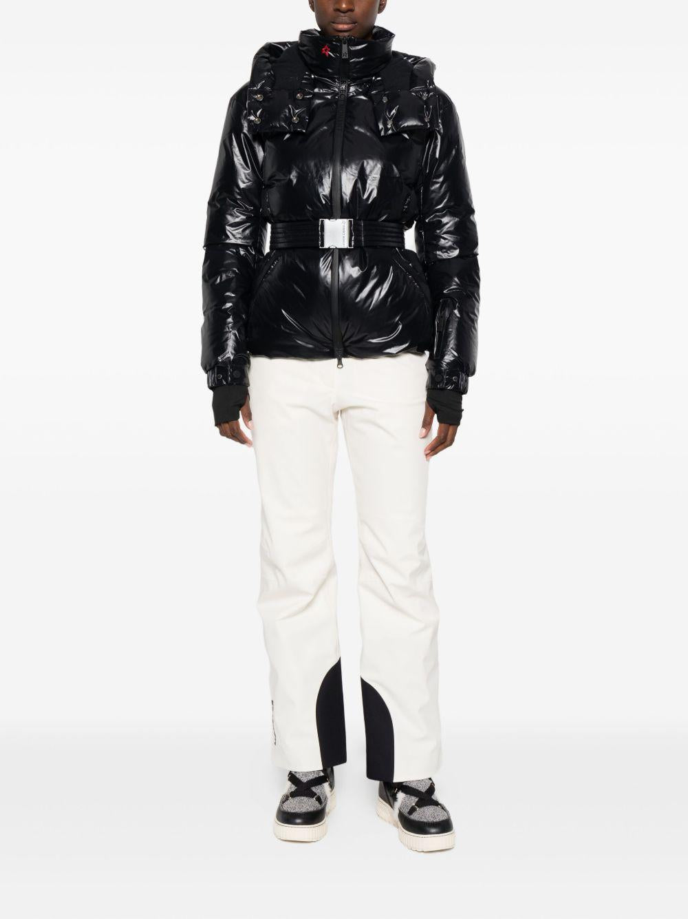Bomber con cappuccio in nero Perfect moment - donna 