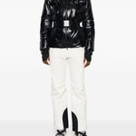 Bomber con cappuccio in nero Perfect moment - donna 