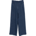 Pantaloni con coulisse in blu Antonelli - donna 
