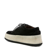 Derby con suola chunky parapana in nero Marsell - uomo 