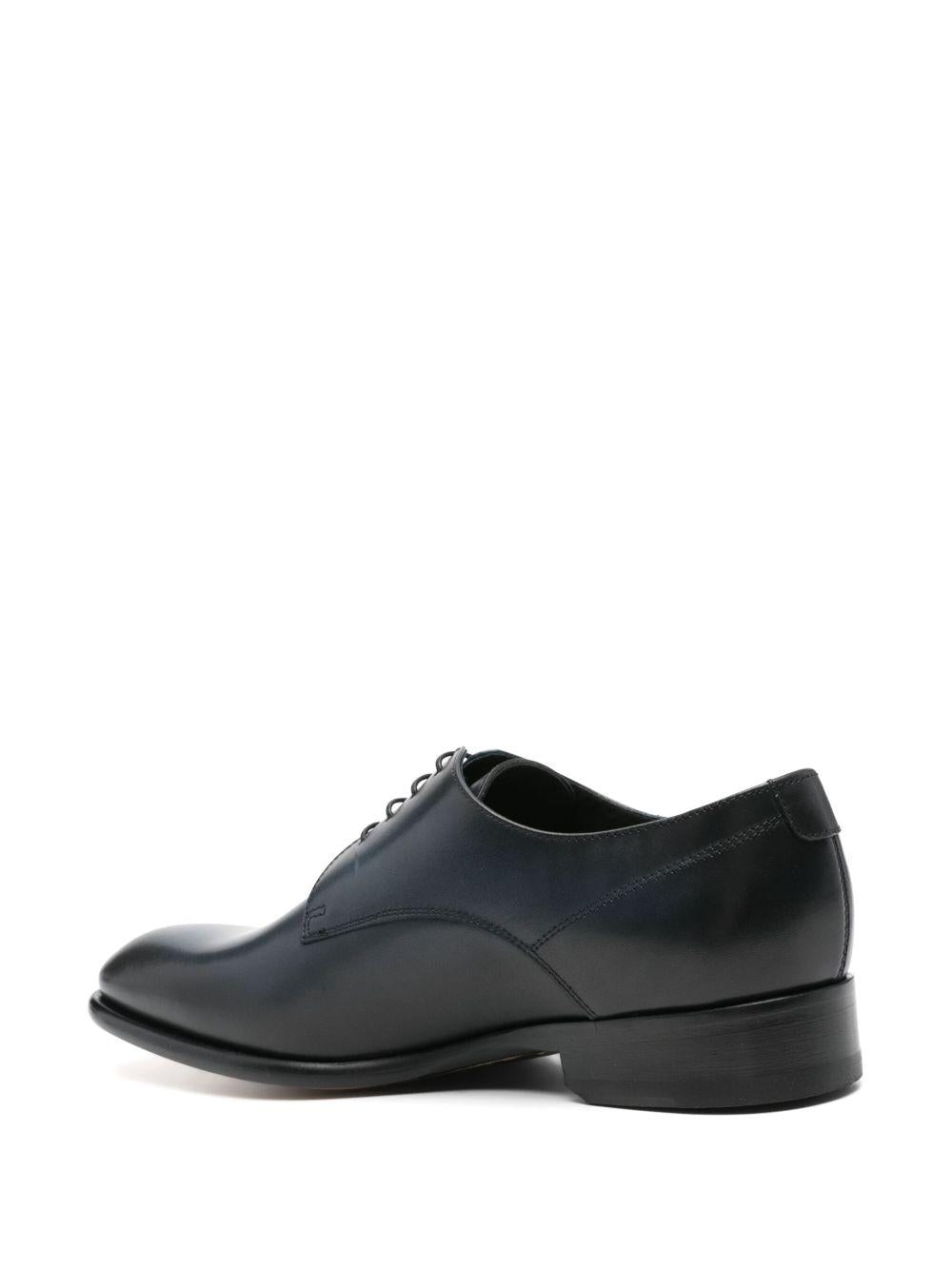 Derby con lacci in blu Doucal's - uomo 