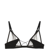 Reggiseno a triangolo in pizzo X Livy Raw District in nero Rick owens - donna 