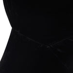 Abito con dettaglio cut-out in nero Rick owens - donna 