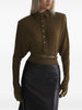 Body con colletto stile polo in verde