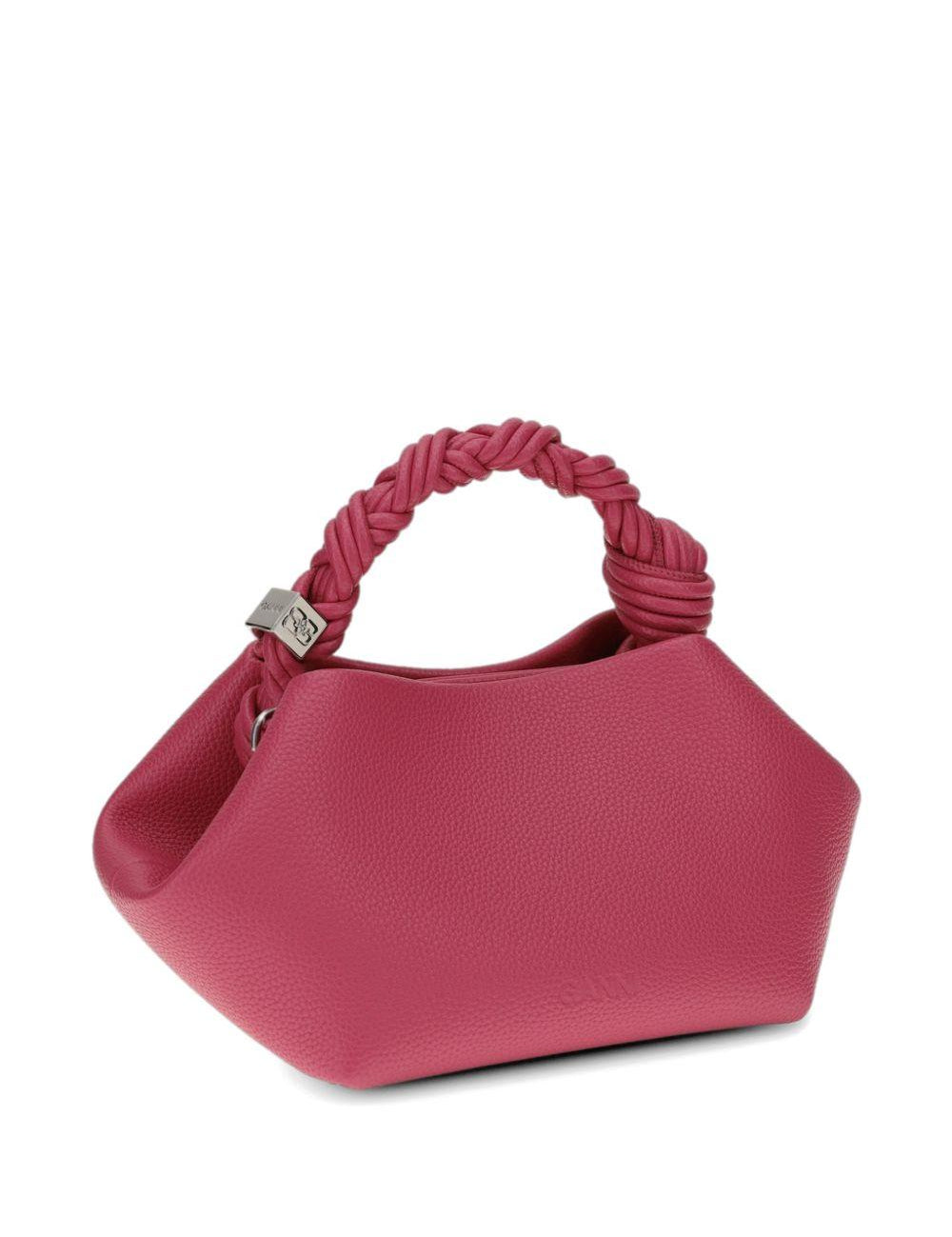 BORSA A MANO BOU SMALL IN ROSA GANNI - DONNA 