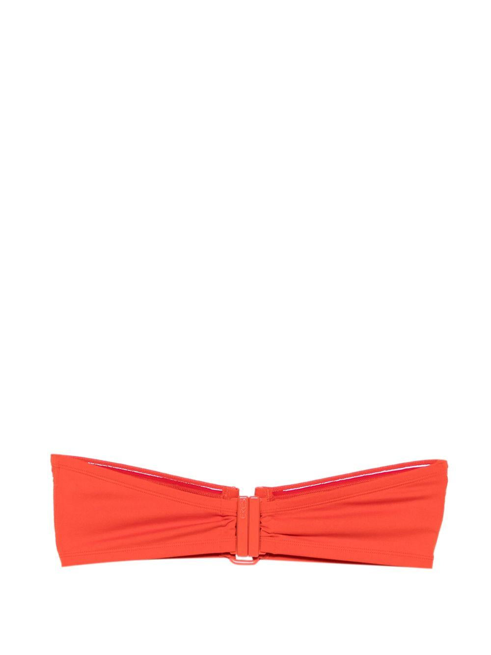 Top bandeau Show in arancione 