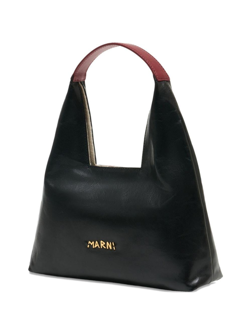 Borsa handle mini in nero Marni - donna 