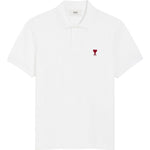 Polo Ami de Coeur in bianco 