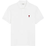 Polo Ami de Coeur in bianco 