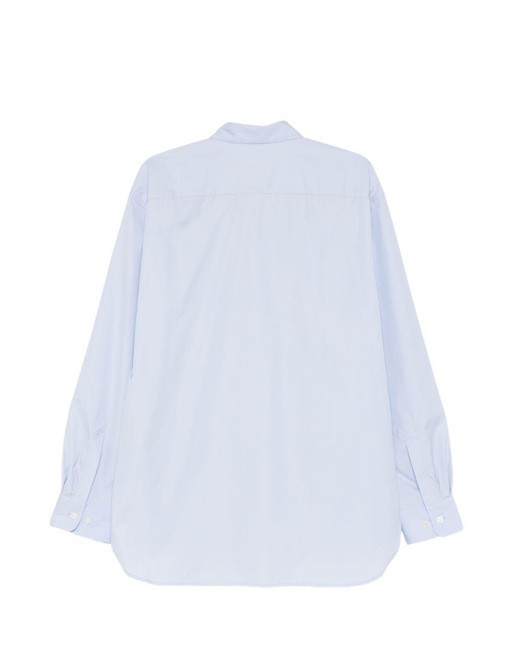 Camicia in cotone croom in blu Dries van noten - uomo 