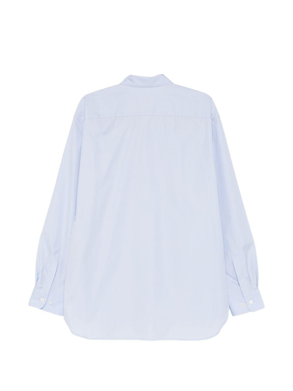Camicia in cotone croom in blu Dries van noten - uomo 