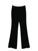 Pantaloni a vita alta in nero Ermanno scervino - donna