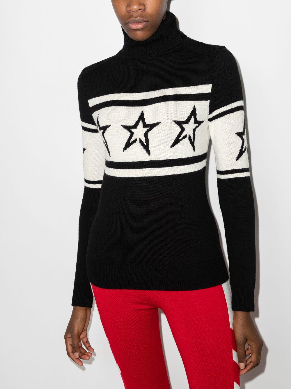 Maglione a collo alto Schild in nero Perfect moment - donna 