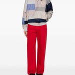 Giacca patchwork con zip multicolore Kidsuper x mercedes benz - uomo 