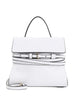 Borsa a mano tie me mini in bianco Moschino - donna