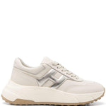 Sneakers con lacci in avorio Hogan - donna 