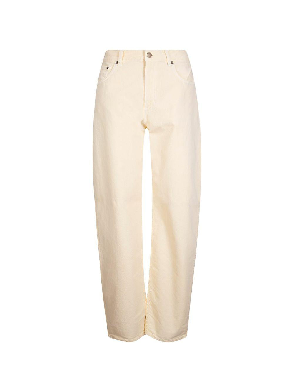 Jeans bibi a vita alta  in giallo Haikure - donna 