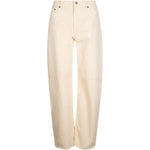Jeans bibi a vita alta  in giallo Haikure - donna 