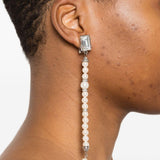 Orecchini pendenti con perla in argento Alessandra rich - donna 