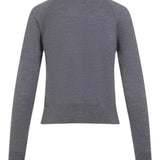Cardigan con dettaglio in perle grigio Simone Rocha - donna 